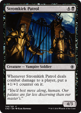 Stromkirk Patrol (Conspiracy: Take the Crown) Light Play