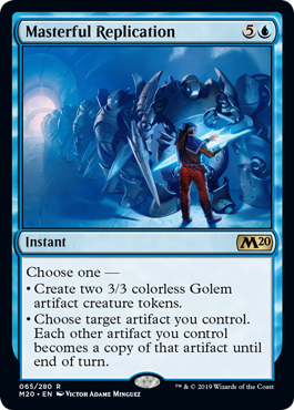 Masterful Replication (Magic 2020 Core Set) Near Mint