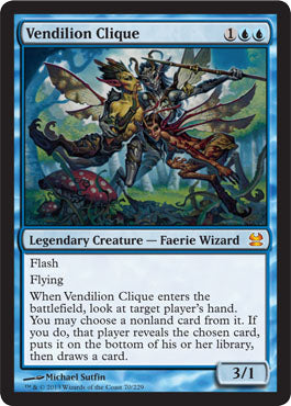 Vendilion Clique (Modern Masters) Light Play