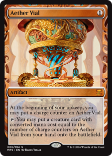 Aether Vial (Kaladesh Inventions) Near Mint Foil