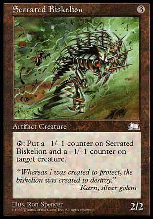 Serrated Biskelion (Weatherlight) Medium Play
