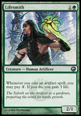 Lifesmith (Scars of Mirrodin) Light Play