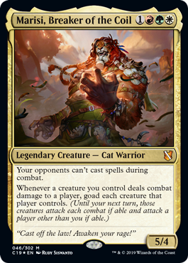 Marisi, Breaker of the Coil (Commander 2019) Near Mint Foil