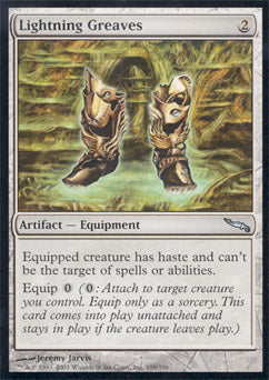 Lightning Greaves (Mirrodin) Medium Play
