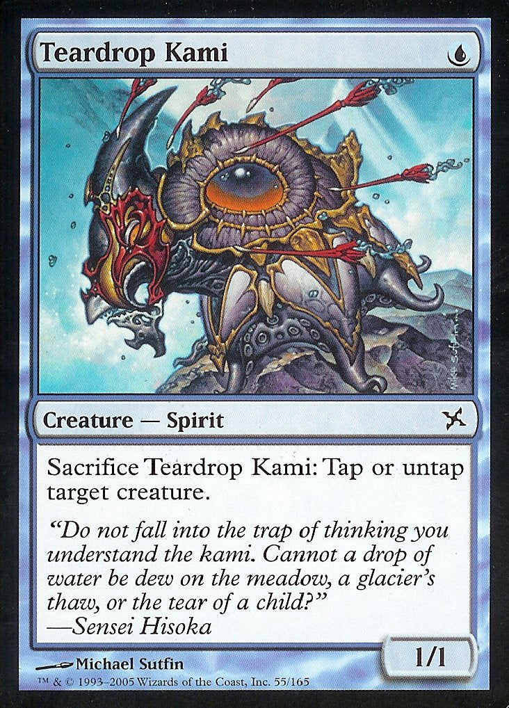 Teardrop Kami (Betrayers of Kamigawa) Medium Play