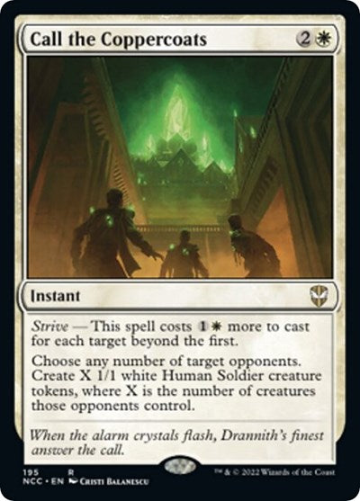 Call the Coppercoats (Commander: Streets of New Capenna) Near Mint