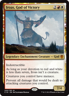 Iroas, God of Victory (Commander 2016 Edition) Near Mint