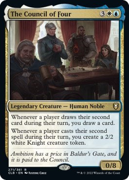 The Council of Four (Commander Legends: Battle for Baldur's Gate) Near Mint