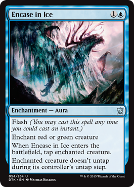 Encase in Ice (Dragons of Tarkir) Near Mint Foil