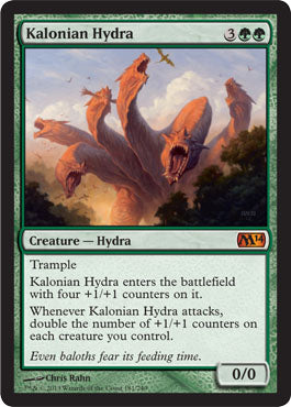 Kalonian Hydra (Magic 2014 Core Set) Near Mint Foil