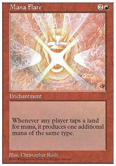 Mana Flare (5th Edition) Light Play