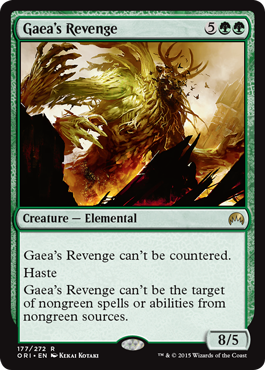 Gaea's Revenge (Magic Origins) Medium Play