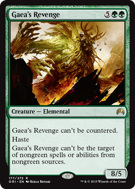 Gaea's Revenge (Magic Origins) Near Mint Foil