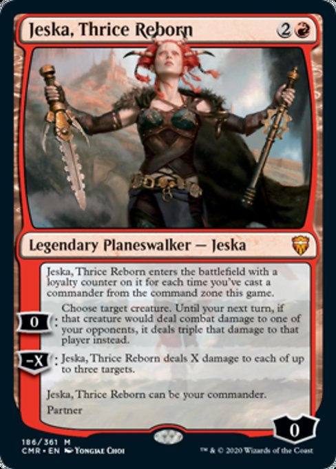Jeska, Thrice Reborn (Commander Legends) Medium Play Foil