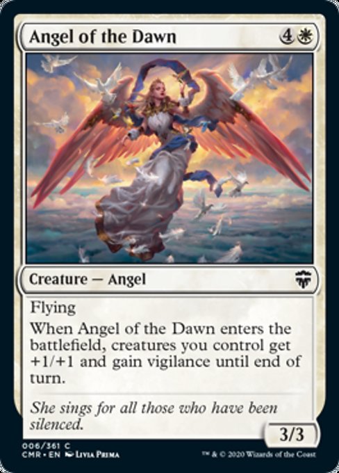 Angel of the Dawn (Commander Legends) Light Play Foil