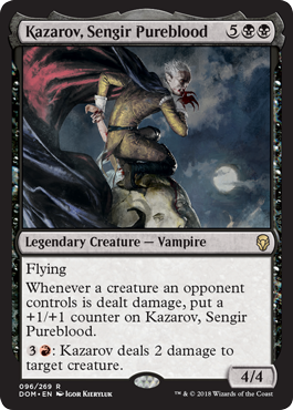 Kazarov, Sengir Pureblood (Dominaria) Light Play