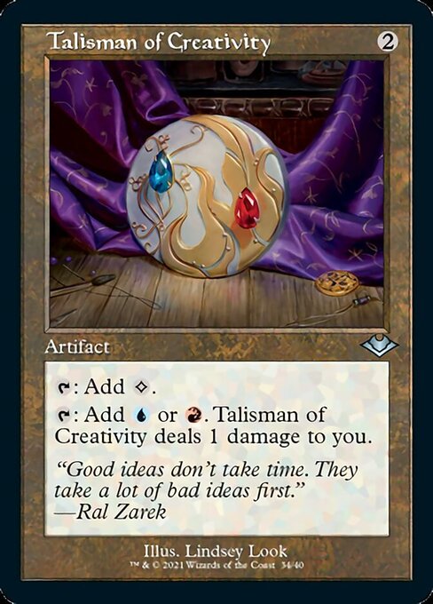 Talisman of Creativity (Modern Horizons 1 Retro Frames) Near Mint Foil