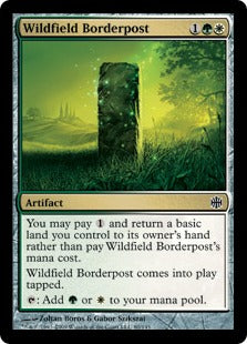 Wildfield Borderpost (Alara Reborn) Near Mint Foil