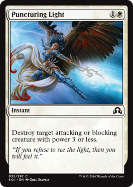 Puncturing Light (Shadows Over Innistrad) Near Mint