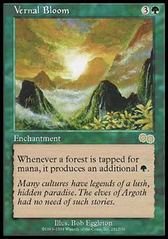 Vernal Bloom (Urza's Saga) Near Mint