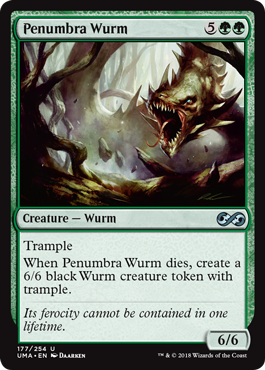 Penumbra Wurm (Ultimate Masters) Near Mint