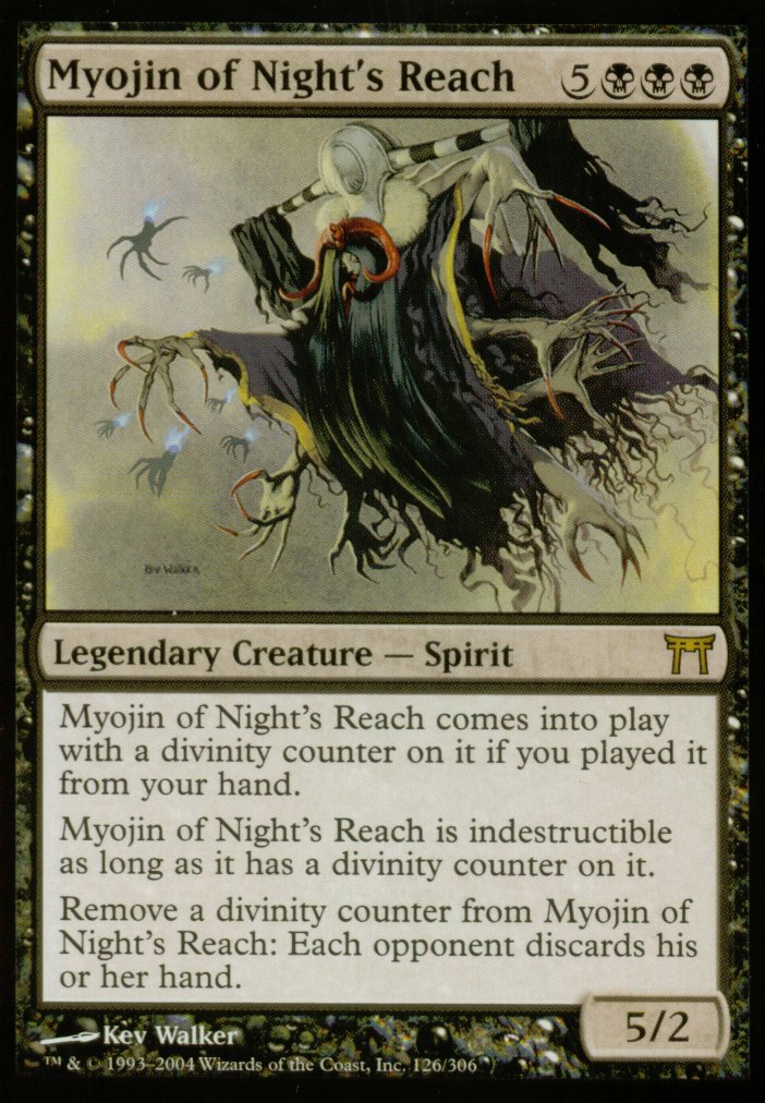 Myojin of Night's Reach (Champions of Kamigawa) Near Mint