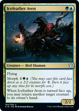 Icefeather Aven (Commander 2019) Near Mint