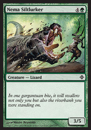 Nema Siltlurker (Rise of the Eldrazi) Medium Play