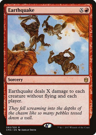 Earthquake (Commander Anthology) Light Play