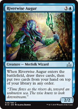 Riverwise Augur (Rivals of Ixalan) Near Mint
