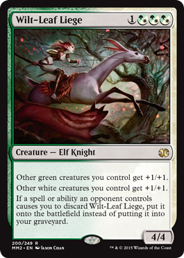 Wilt-Leaf Liege (Modern Masters 2015) Light Play