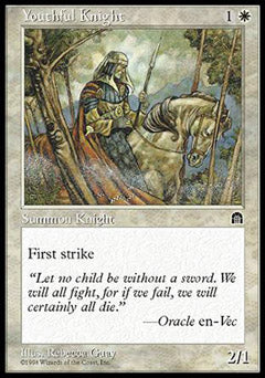 Youthful Knight (Stronghold) Near Mint