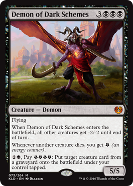 Demon of Dark Schemes (Kaladesh) Near Mint