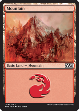 Mountain (264) (Magic 2015 Core Set) Near Mint