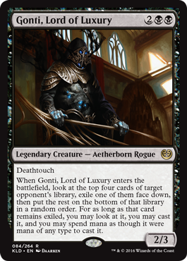 Gonti, Lord of Luxury (Kaladesh) Light Play