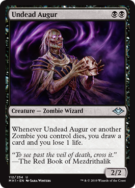 Undead Augur (Modern Horizons) Light Play