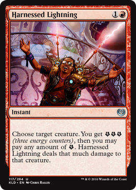Harnessed Lightning (Kaladesh) Medium Play