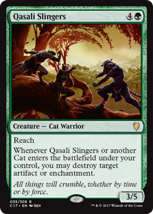 Qasali Slingers (Commander 2017) Medium Play
