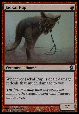 Jackal Pup (Premium Deck Series: Fire and Lightning) Medium Play Foil