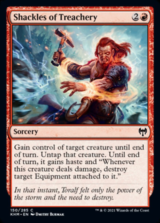 Shackles of Treachery (Kaldheim) Near Mint Foil