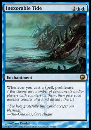 Inexorable Tide (Scars of Mirrodin) Medium Play