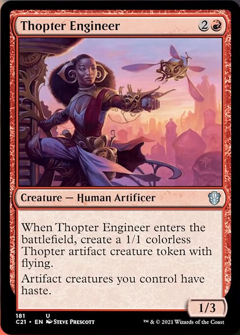 Thopter Engineer (Commander 2021 Strixhaven) Near Mint