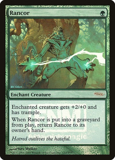 Rancor (Promos: FNM) Medium Play Foil