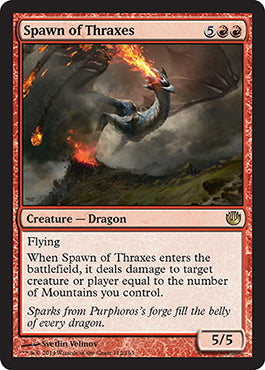 Spawn of Thraxes (Journey into Nyx) Near Mint Foil