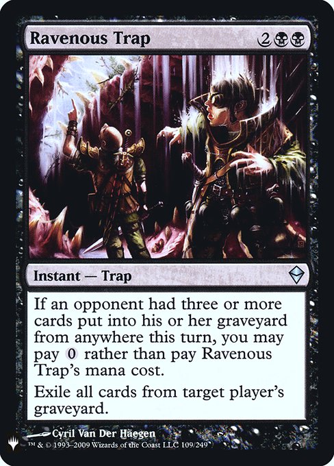 Ravenous Trap (Mystery Booster Retail Edition Foils) Near Mint Foil