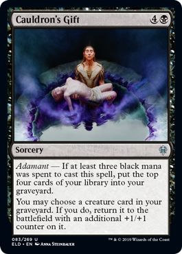 Cauldron's Gift (Throne of Eldraine) Near Mint