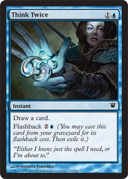 Think Twice (Innistrad) Medium Play