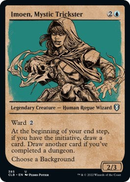 Imoen, Mystic Trickster (Showcase) (Commander Legends: Battle for Baldur's Gate) Near Mint