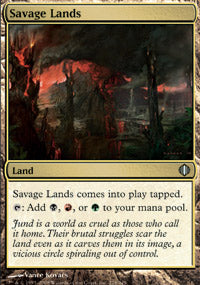Savage Lands (Shards of Alara) Heavy Play