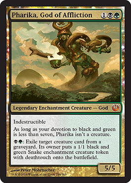 Pharika, God of Affliction (Journey into Nyx) Near Mint Foil